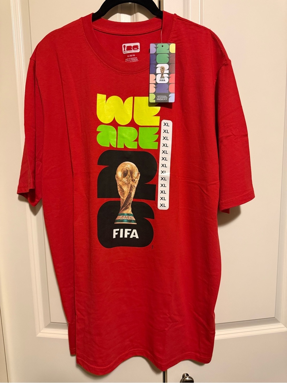 FIFA Red 'We Are 2026' Graphic Tee